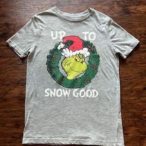 Youth Large Grinch t-shirt Grinchmas Christmas